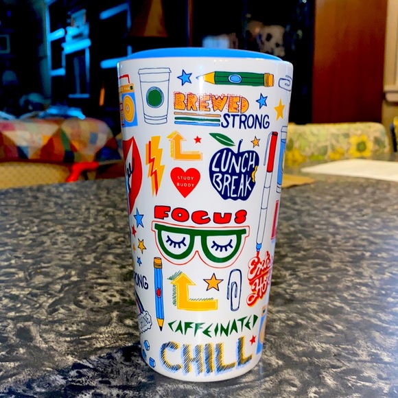 2020 Starbucks Back 2 To School Retro Teacher Mug